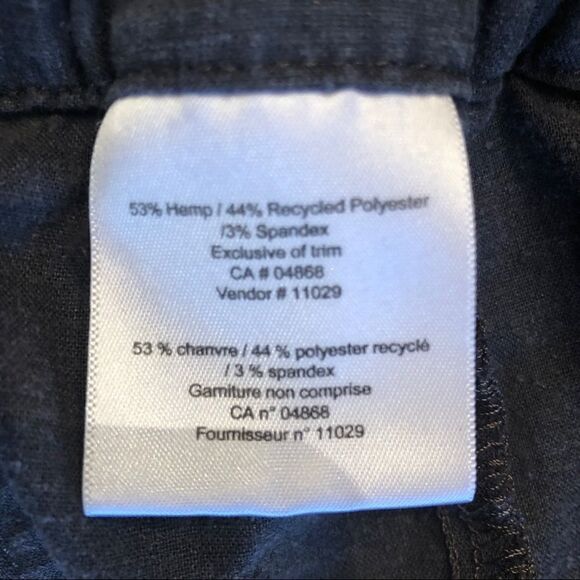 MEC Hemp blend capris Grey size 10 - Picture 7 of 7